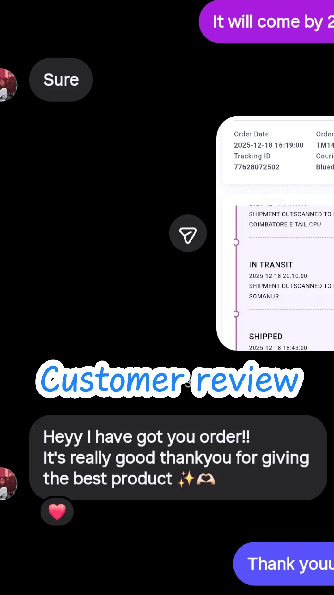 Customer Review